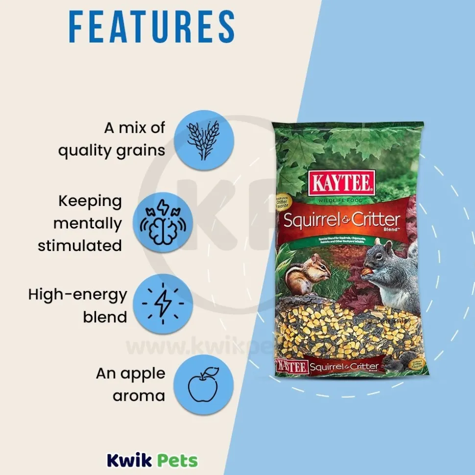 Kaytee Squirrel & Critter Blend Wildlife Food 10-lb
