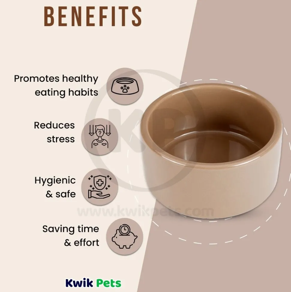 Kaytee Stoneware Pet Bowl 5-in