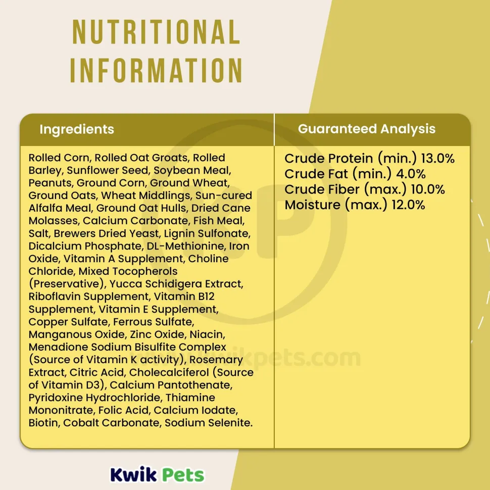 Kaytee Supreme Hamster & Gerbil Food 2-lb