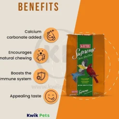 Kaytee Supreme Wild Bird Food 25-lb
