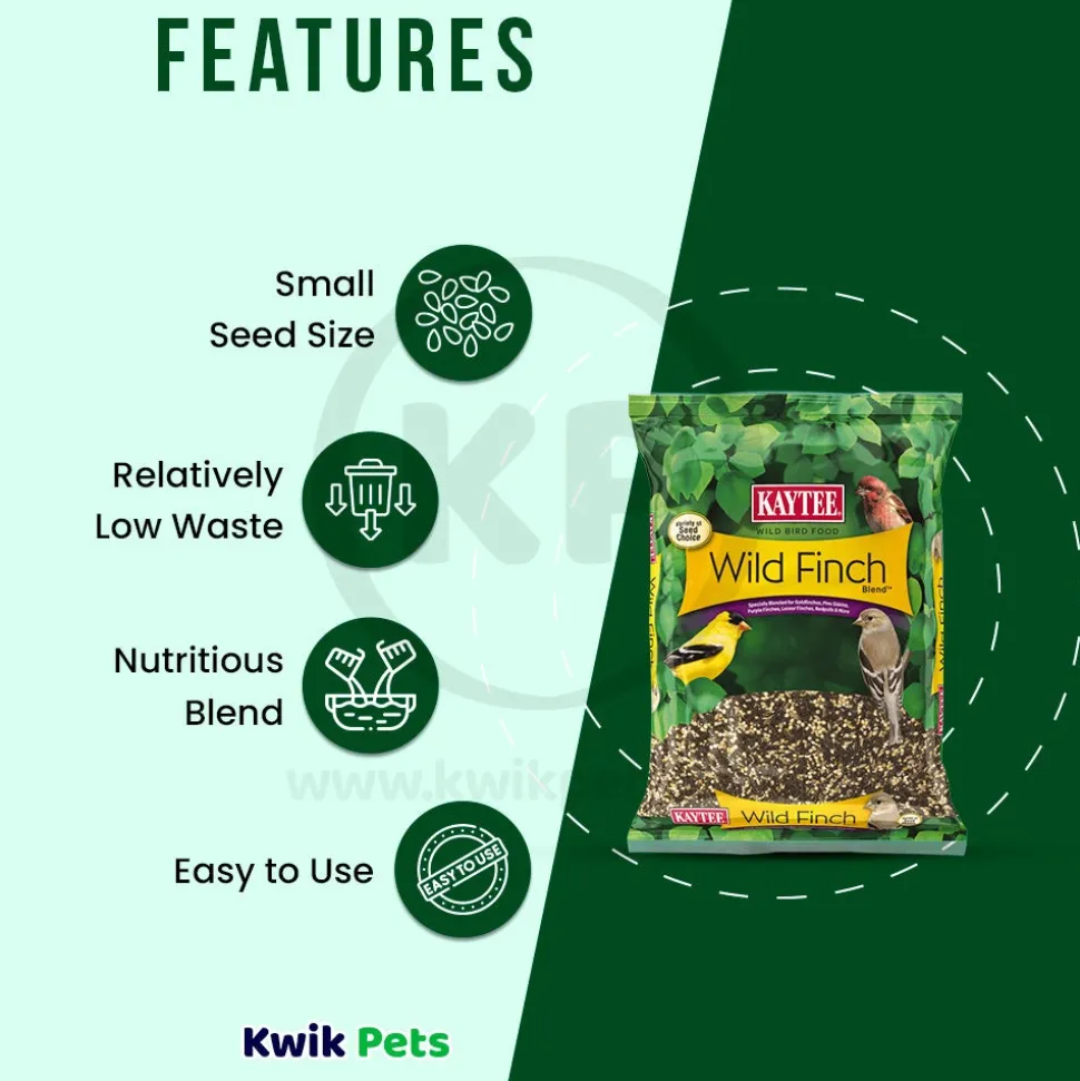 Kaytee Wild Finch Blend Wild Bird Food 3-lb