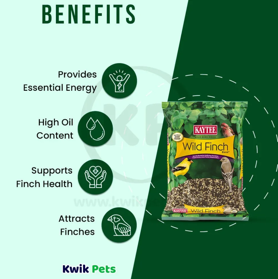 Kaytee Wild Finch Blend Wild Bird Food 3-lb
