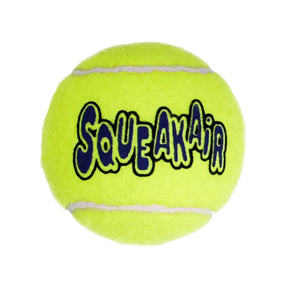KONG AirDog Squeakair Tennis Ball Dog Toy Large