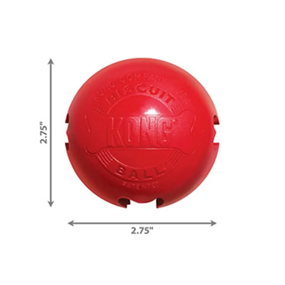 KONG Ball Dog Toy Red Small