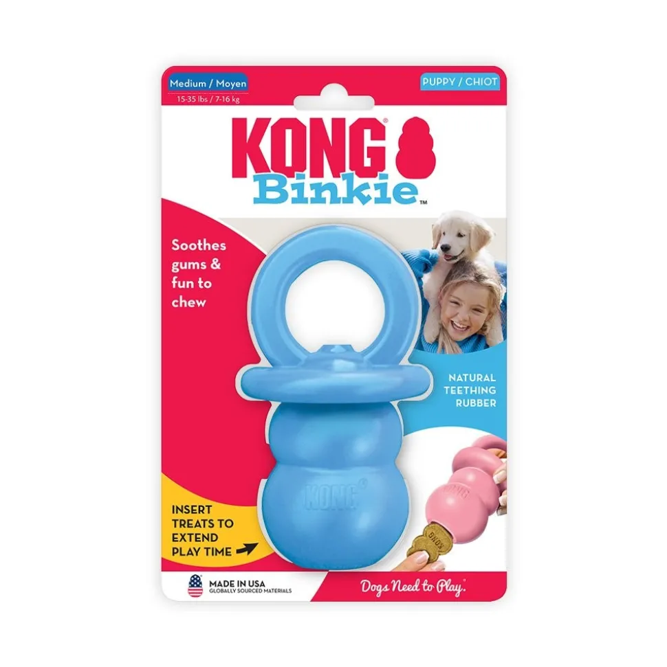 KONG Binkie Puppy Toy Assorted Medium