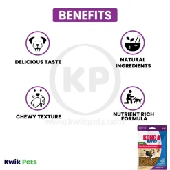KONG Bites Dog Treats Regular Chicken 5-oz