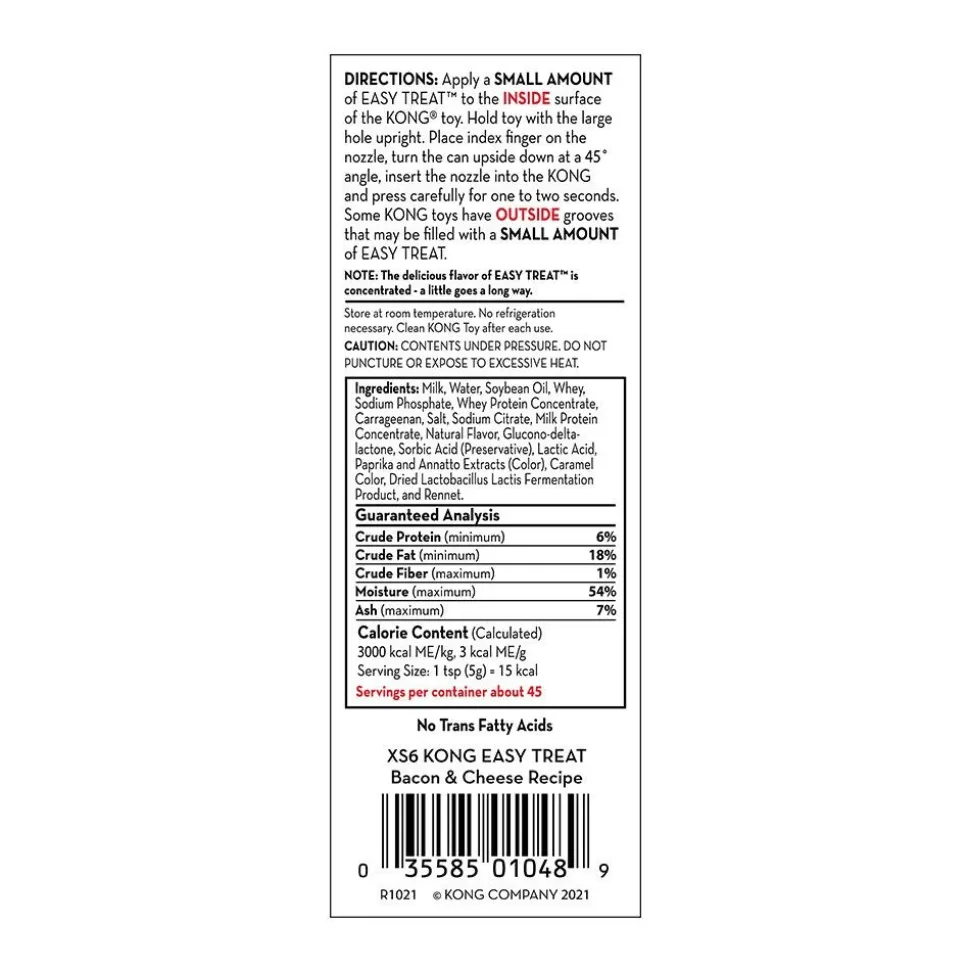 KONG Easy Dog Treat Bacon & Cheese 8-oz