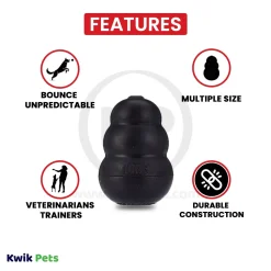 KONG Extreme Dog Toy Black Small