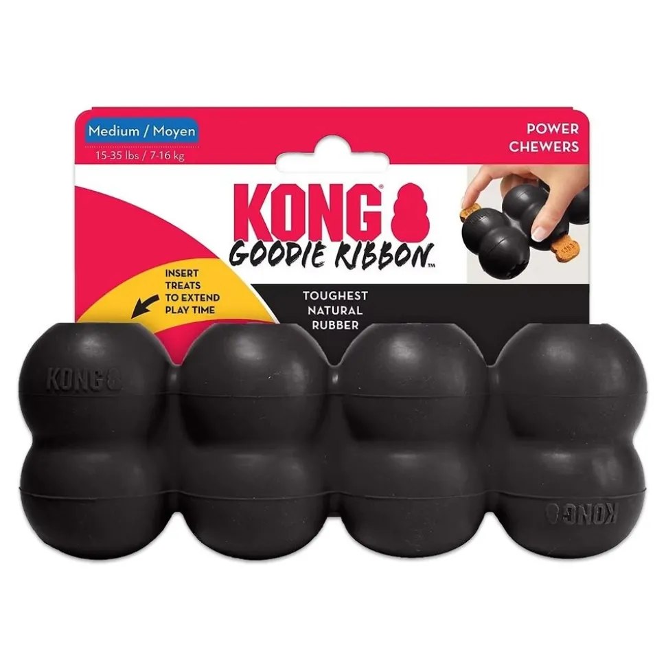 KONG Extreme Goodie Ribbon Dog Toy Medium