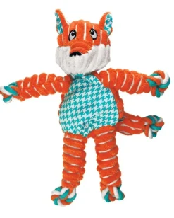 KONG Floppy Knots Fox Dog Toy Multicolor Medium/Large