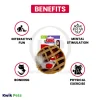 KONG Holiday Puzzlements Pie Cat Toy One Size