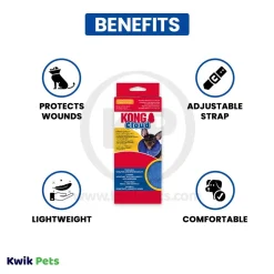 KONG Inflatable E-Collar Blue XS