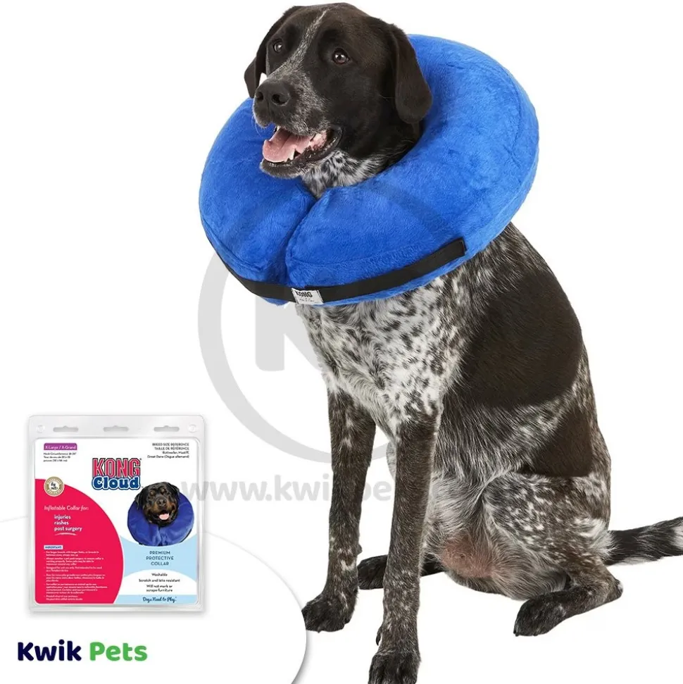 KONG Inflatable E-Collar Blue XL