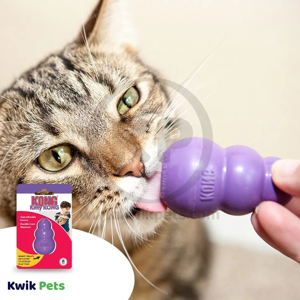 KONG Kitty Catnip Toy Purple One Size