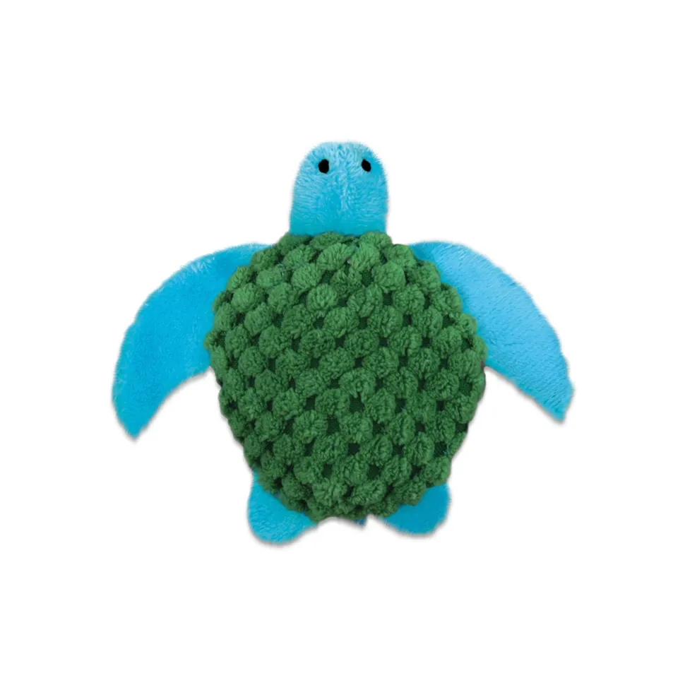 KONG Refillable Catnip Turtle Cat Toy Green One Size