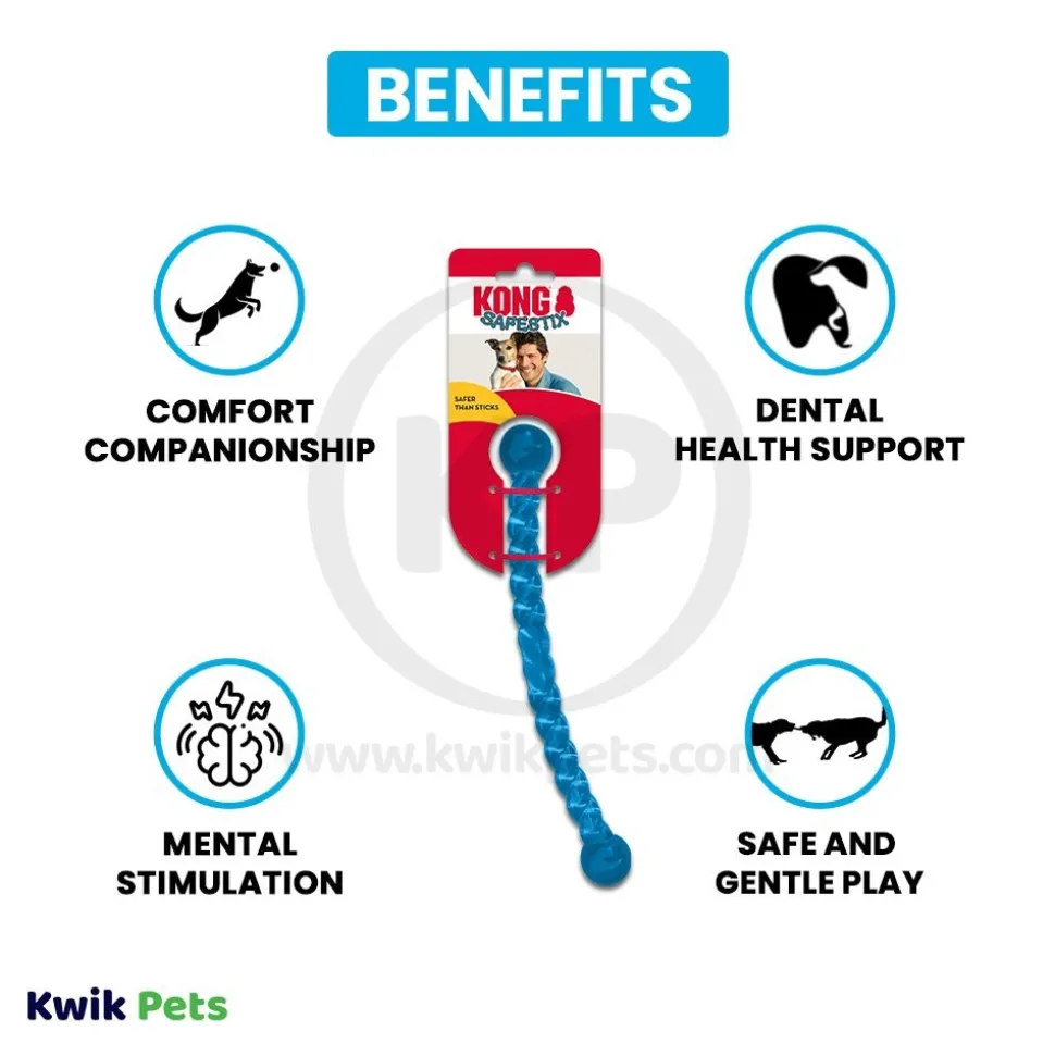 KONG Safestix Dog Toy Assorted Medium