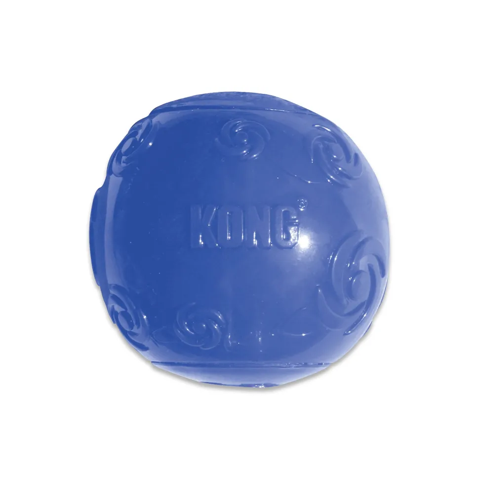 KONG Squeezz Ball Dog Toy Color Assorted Medium