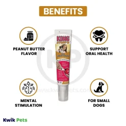 KONG Stuff'N Dog Treat Paste Tube Peanut Butter 5-oz