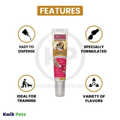 KONG Stuff'N Dog Treat Paste Tube Peanut Butter 5-oz