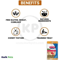 KONG Stuff'N Snacks Dog Treats Bacon & Cheese Small 7-oz