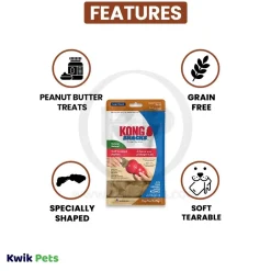 KONG Stuff'N Snacks Dog Treats Peanut Butter Large 11-oz