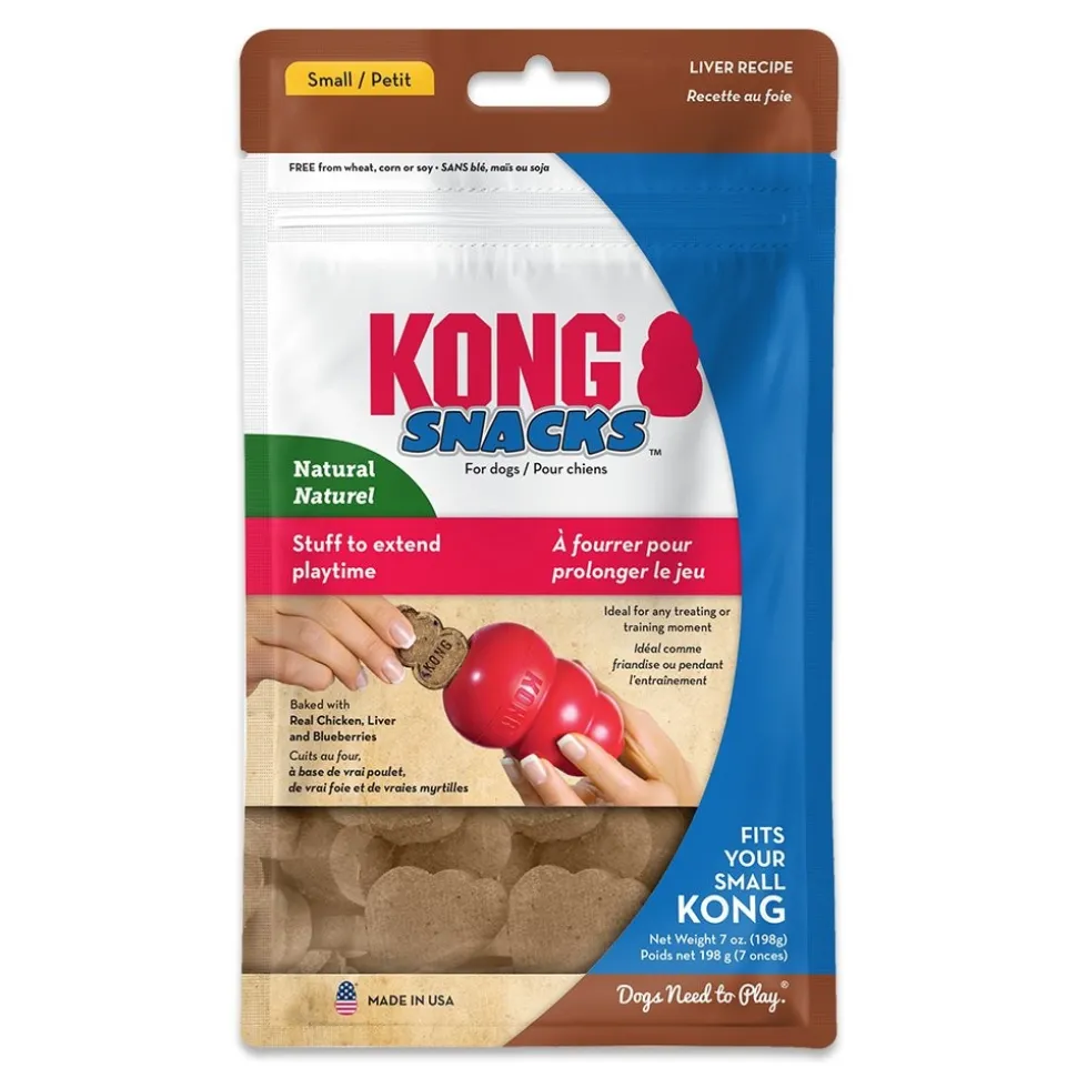 KONG Stuff'N Snacks Dog Treats Liver Small 7-oz