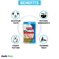 KONG Stuff'N Snacks Puppy Treats Chicken Liver Large 11-oz