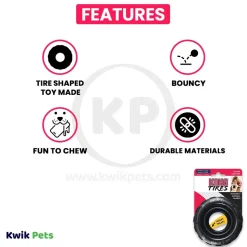 KONG TIRES Dog Toy Medium/Large