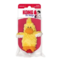 KONG Unstuffed Dog Toy Duck with Squeaker XS