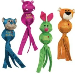 KONG Wubba Ballistic Friends Dog Toy Assorted Large