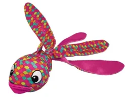 KONG Wubba Finz Dog Toy Pink Small