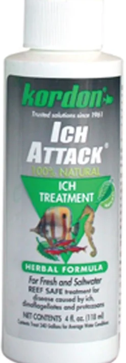 Kordon Ich Attack Aquarium Ich Treatment 14-oz