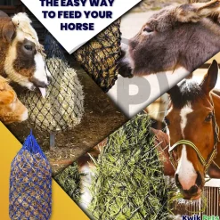 Kwik Pets Horse Hay Bag Black 42-in