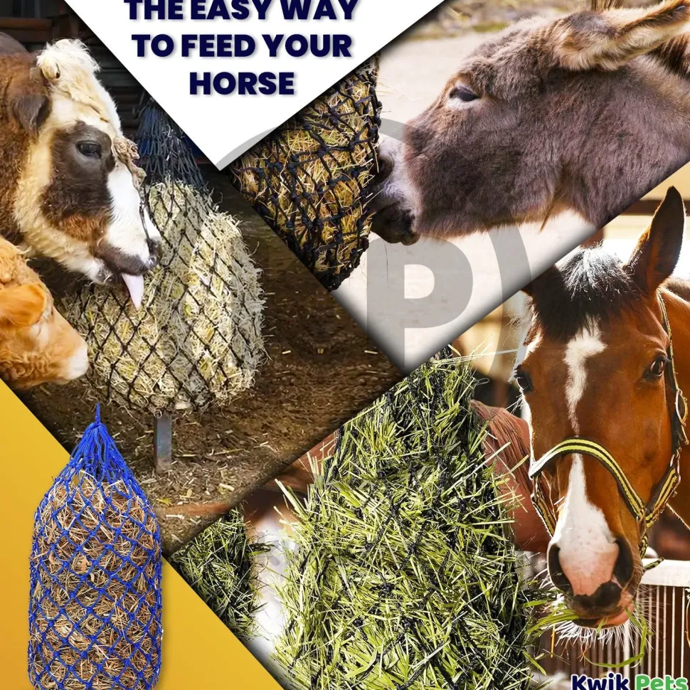 Kwik Pets Horse Hay Bag Purple 42-in