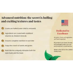 Lafeber Classic Nutri-Berries Cockatiel Bird Food 4-lb