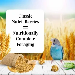 Lafeber Classic Nutri-Berries Parakeet Bird Food 4-lb