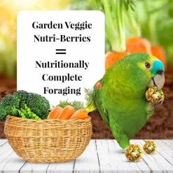 Lafeber Garden Veggie Nutri-Berries Parrot Bird Food 3-lb