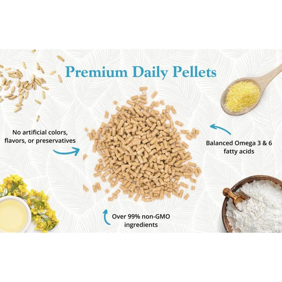 Lafeber Premium Daily Pellets Macaw & Cockatoo Bird Food 5-lb