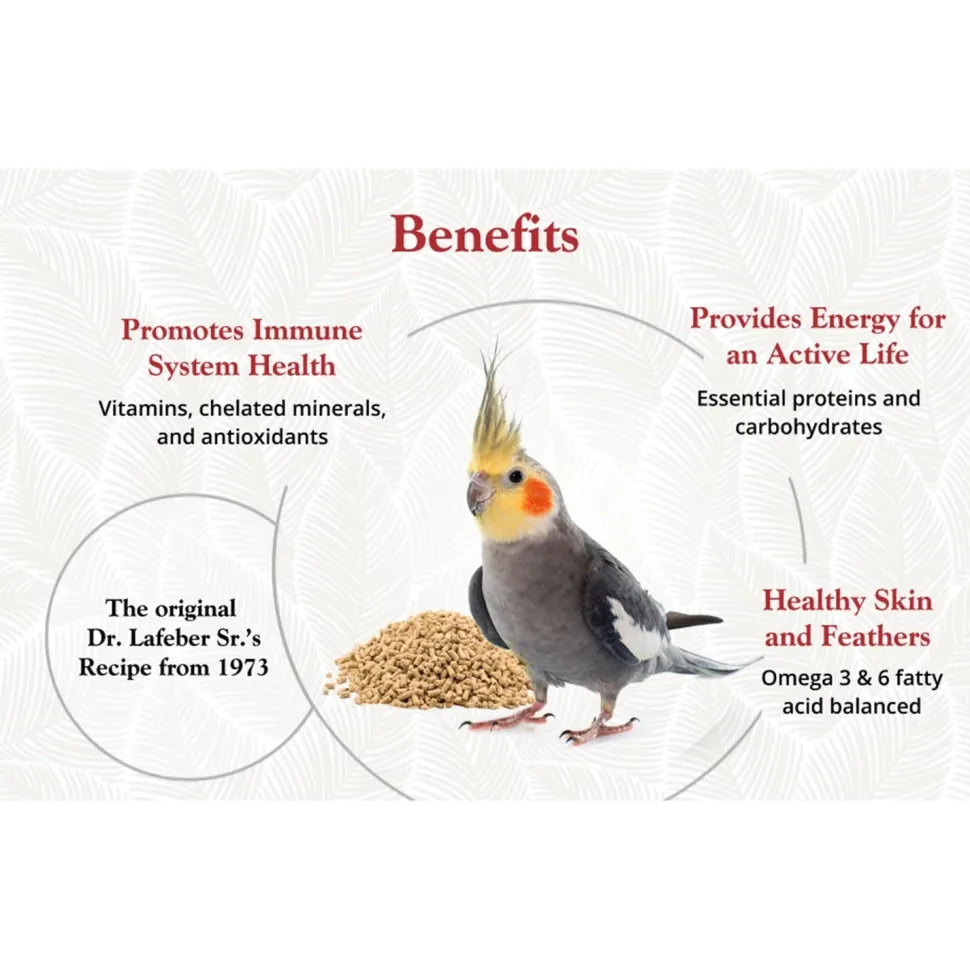 Lafeber Premium Daily Pellets Cockatiel Bird Food 5-lb