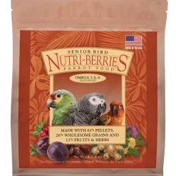 Lafeber Senior Bird Nutri-Berries Parrot Bird Food 3-lb