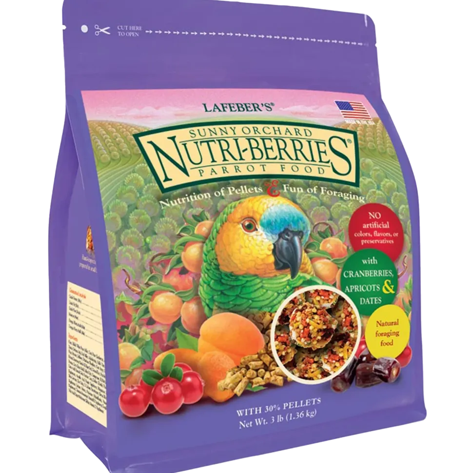 Lafeber Sunny Orchard Nutri-Berries Parrot Bird Food 3-lb