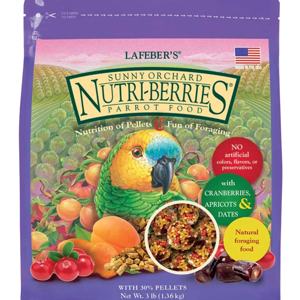 Lafeber Sunny Orchard Nutri-Berries Parrot Bird Food 3-lb