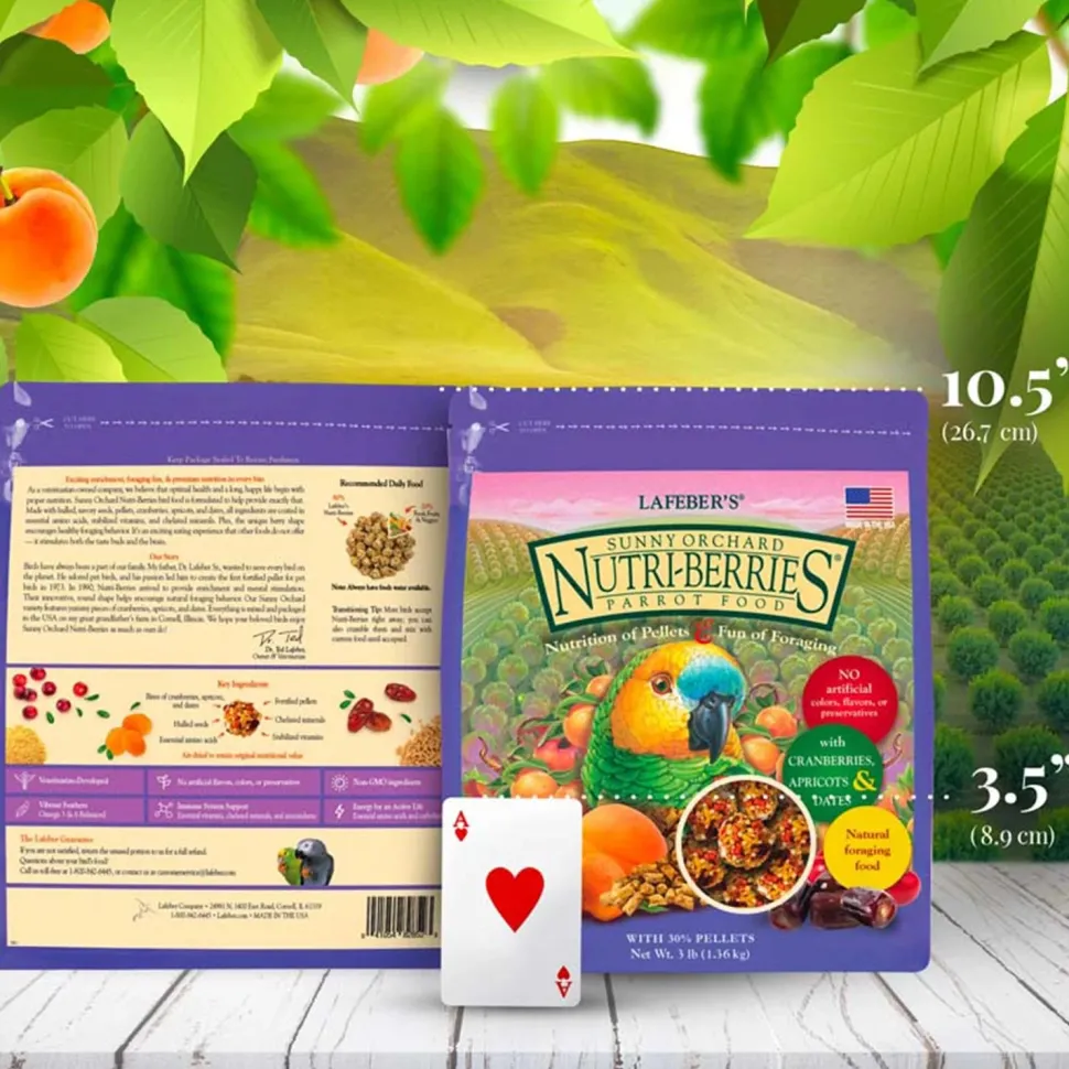 Lafeber Sunny Orchard Nutri-Berries Parrot Bird Food 3-lb
