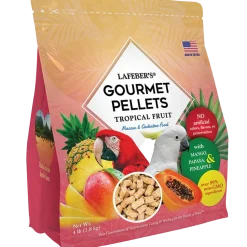 Lafeber Tropical Fruit Gourmet Pellets Macaw & Cockatoo Bird Food 4-lb