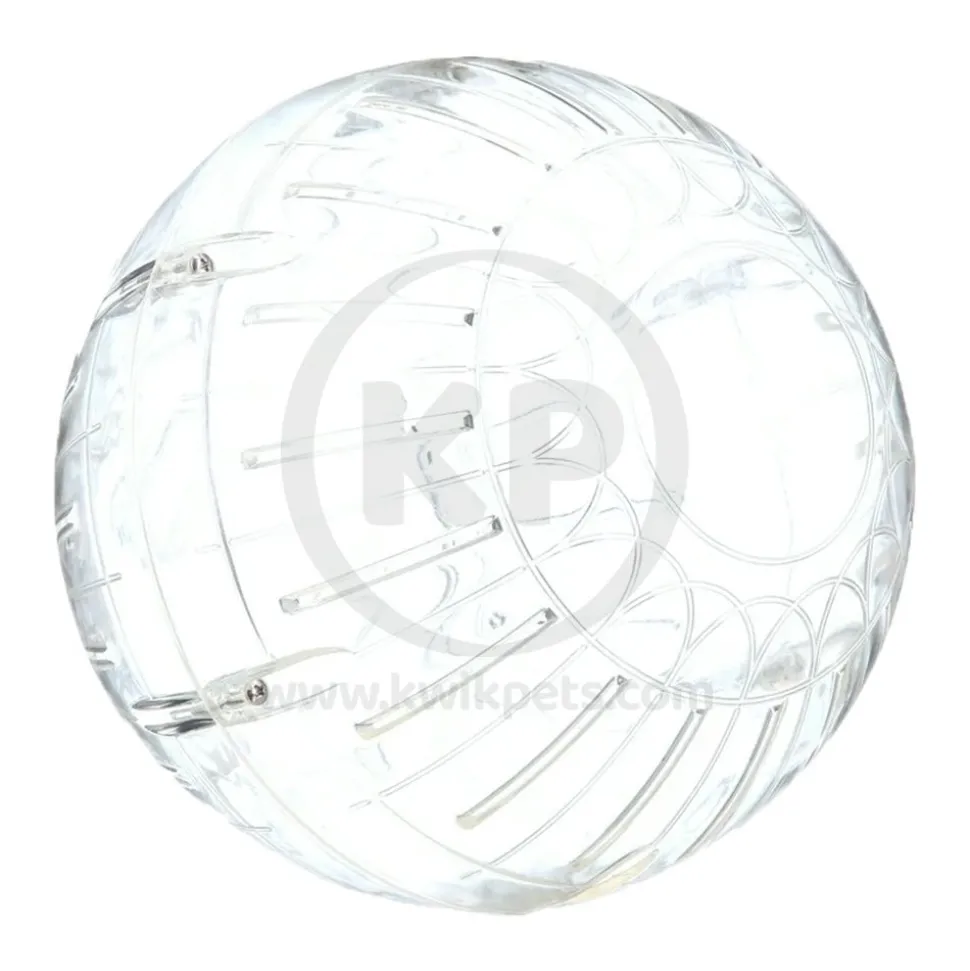 Lee's Aquarium & Pet Products Kritter Krawler Clear View-Thru Running Ball Standard