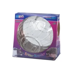 Lee's Aquarium & Pet Products Kritter Krawler Clear View-Thru Running Ball Jumbo