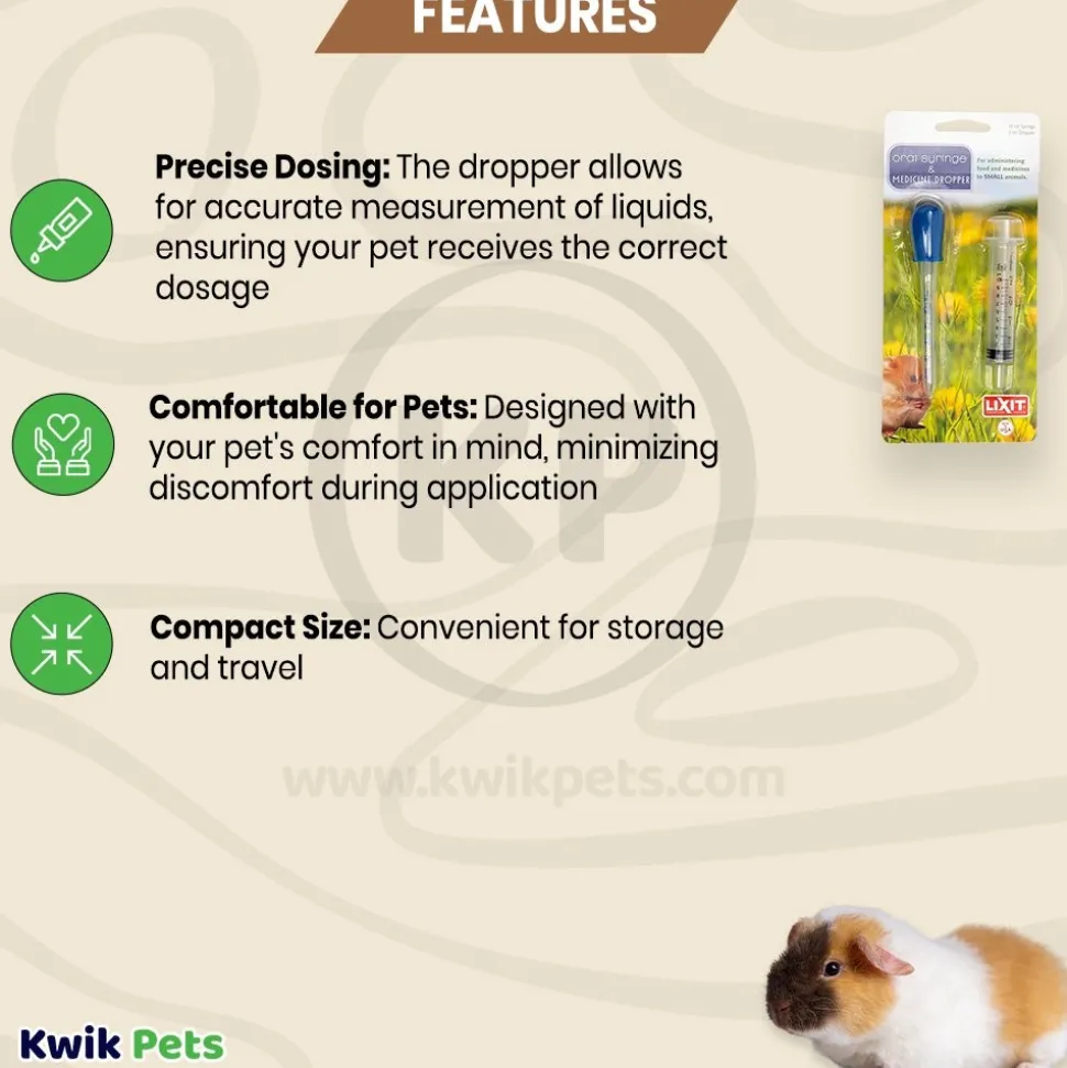 Lixit Dropper & Syringe Combo for Baby Animals