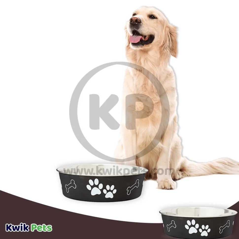 Loving Pets Classic Dog Bowl Espresso Large