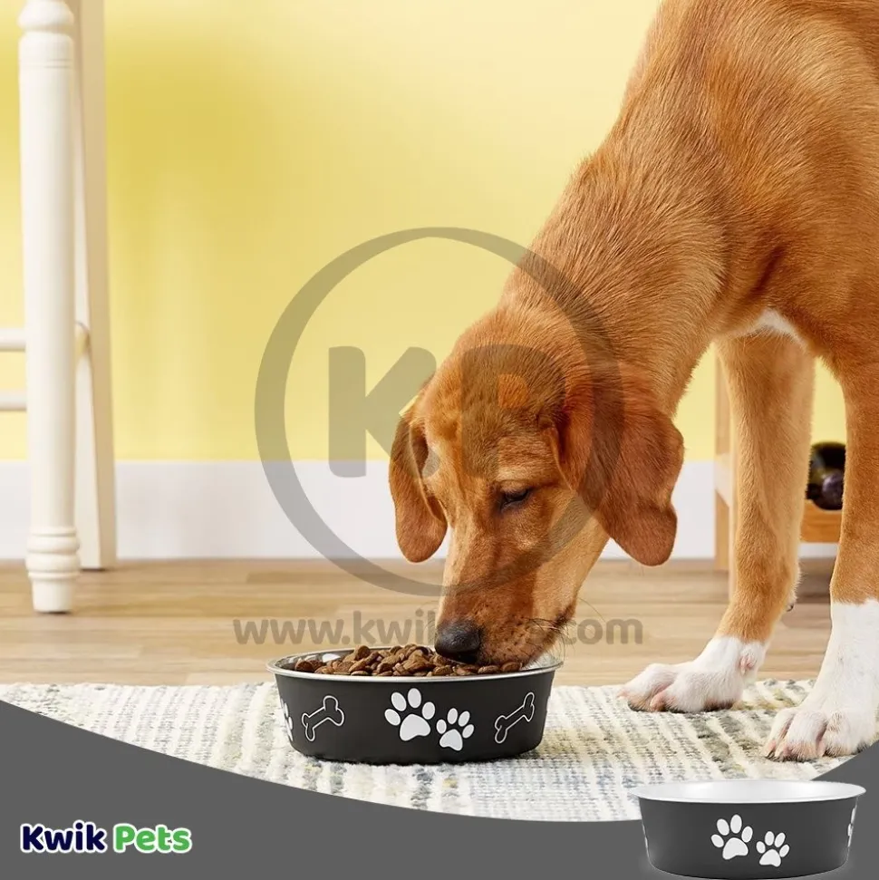 Loving Pets Classic Dog Bowl Espresso Medium