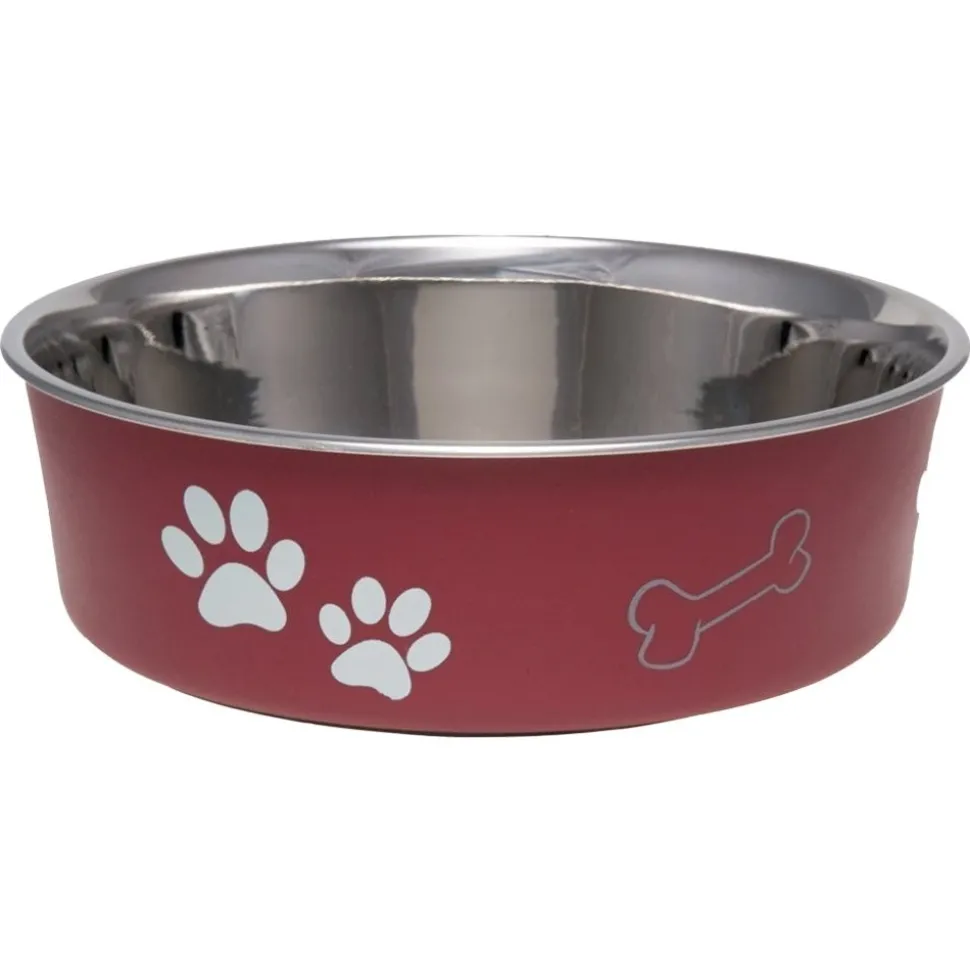 Loving Pets Classic Dog Bowl Merlot Small